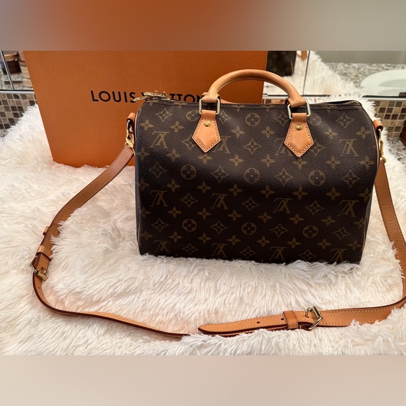 SOLD…… SOLD……..SOLD…….Louis Vuitton Speedy 30 Bandouliere - Picture 1 of 7